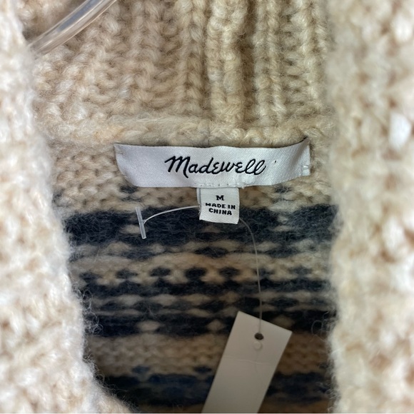 Madewell Somervell Fair Isle Turtleneck Sweater - Picture 6 of 6